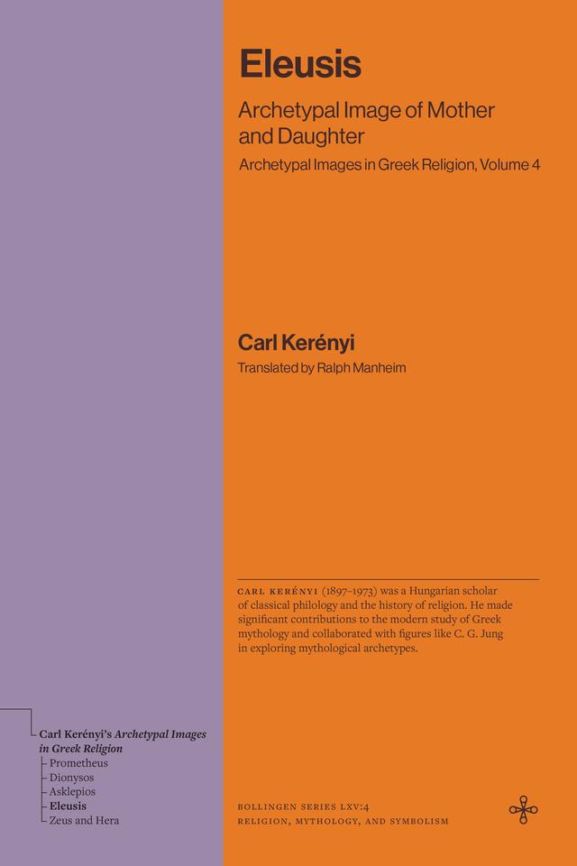 Eleusis by Karl Kerényi, Ralph Manheim