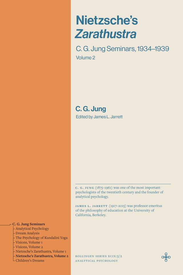 Nietzsche's Zarathustra by C. G. Jung, James L. Jarrett