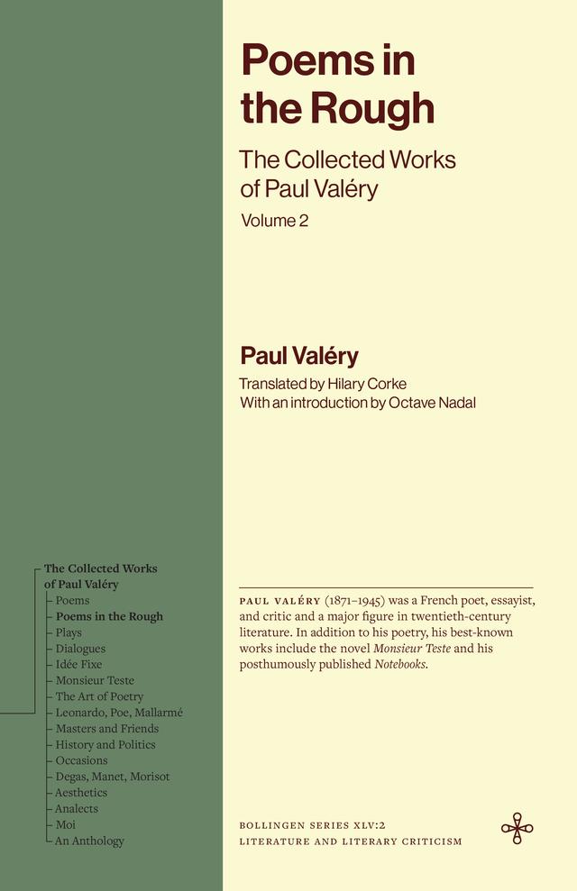 Poems in the Rough by Hilary Corke, Octave Nadal, Paul Valéry