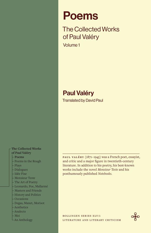 Poems by David Paul, Paul Valéry