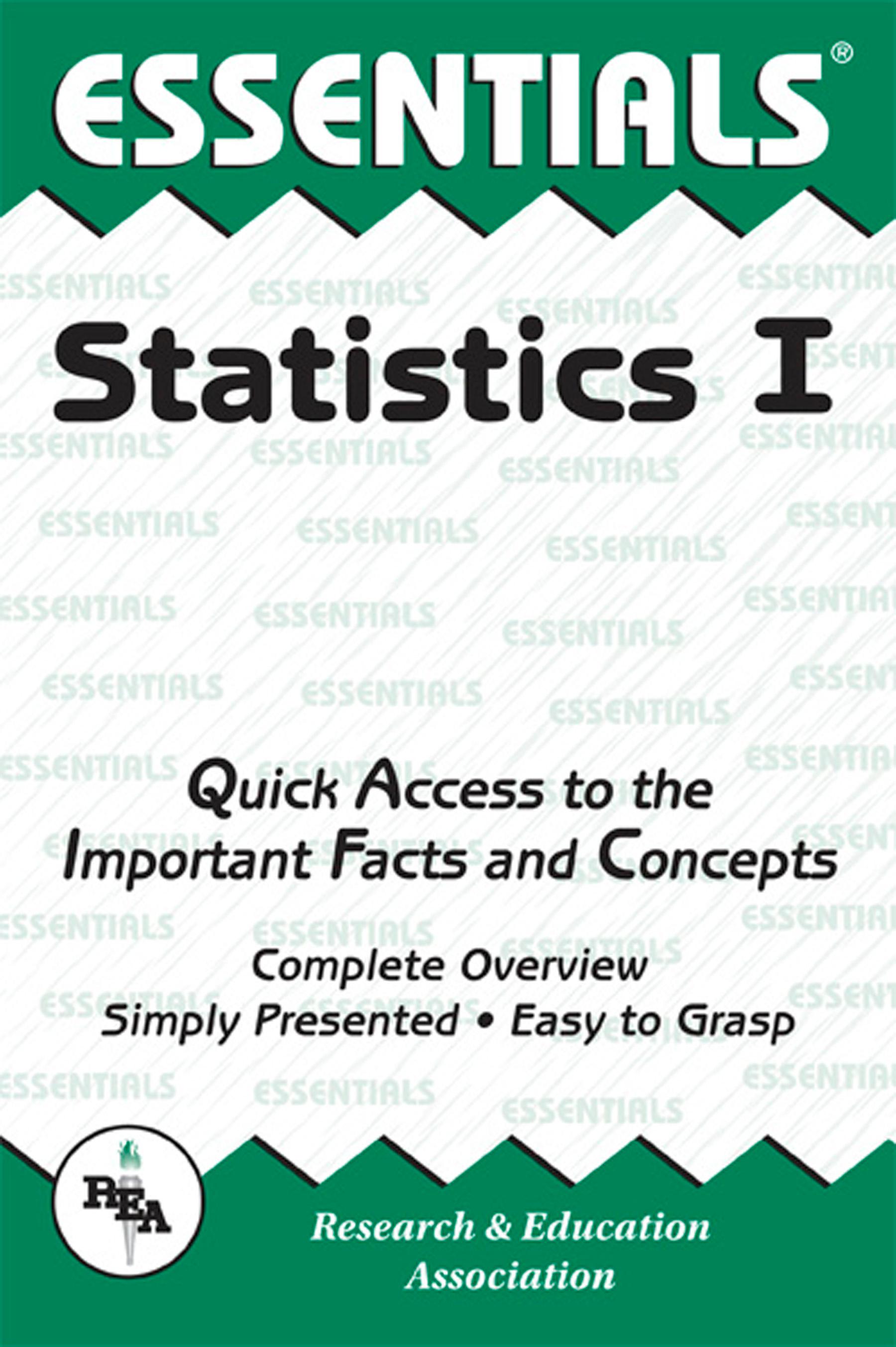 Statistics I Essentials