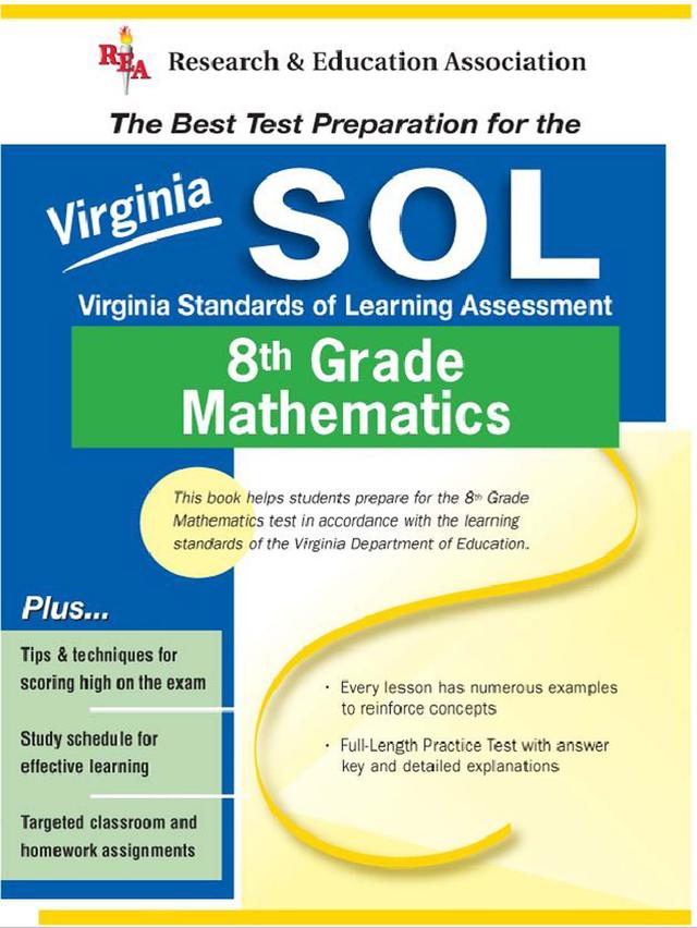 Virginia SOL Grade 8 Math by Stephen Hearne
