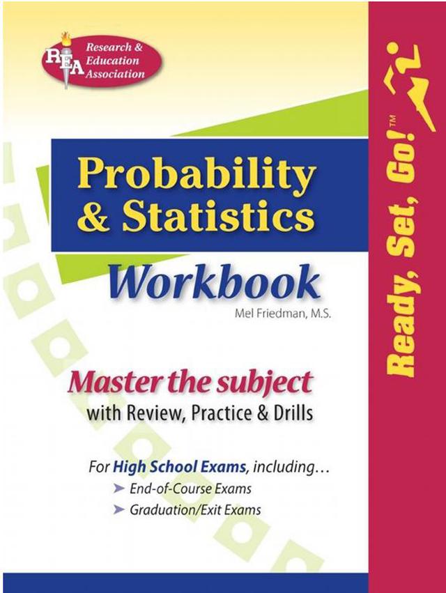 Probability & Statistics Workbook by Mel Friedman