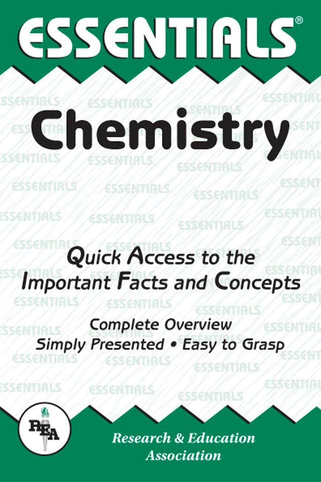 Chemistry Essentials by Editors of REA