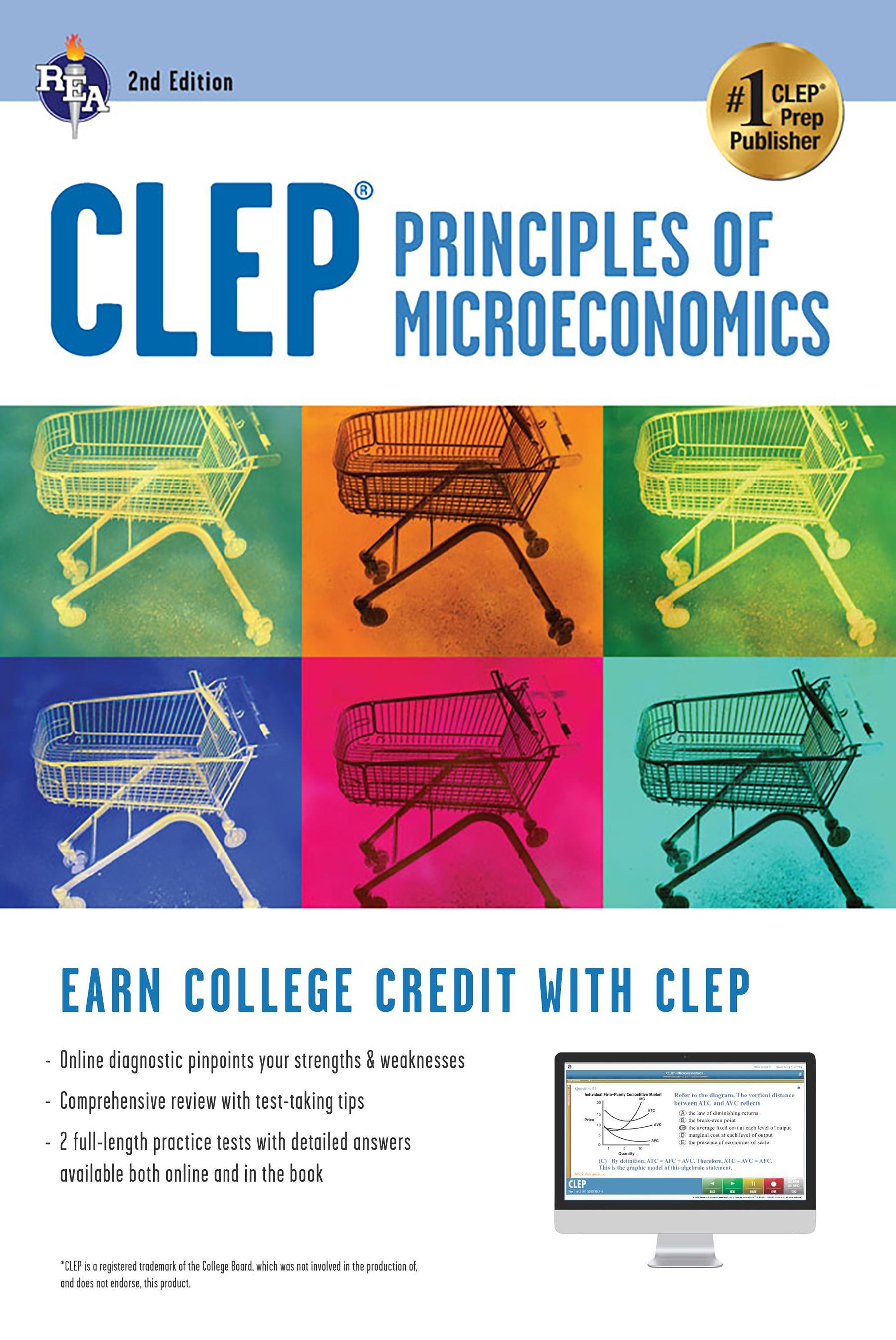 CLEP® Principles of Microeconomics Book + Online
