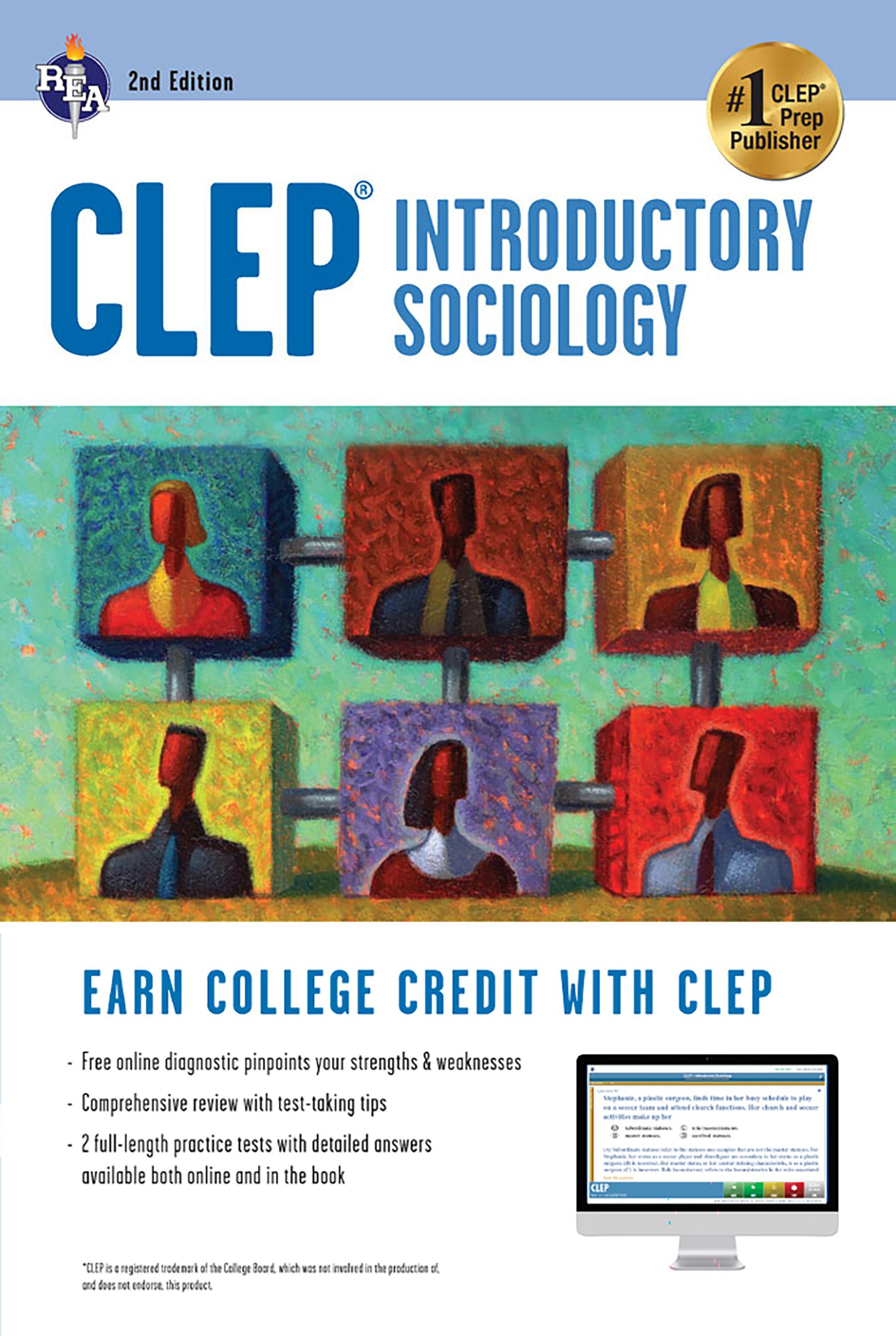CLEP® Introductory Sociology Book + Online