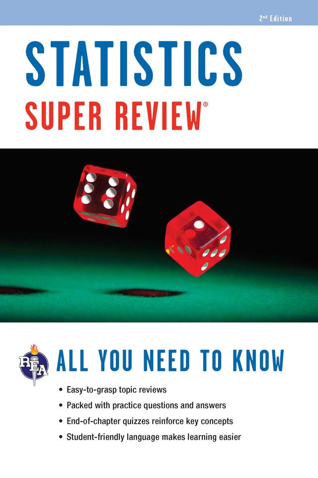 Statistics Super Review by Editors of REA