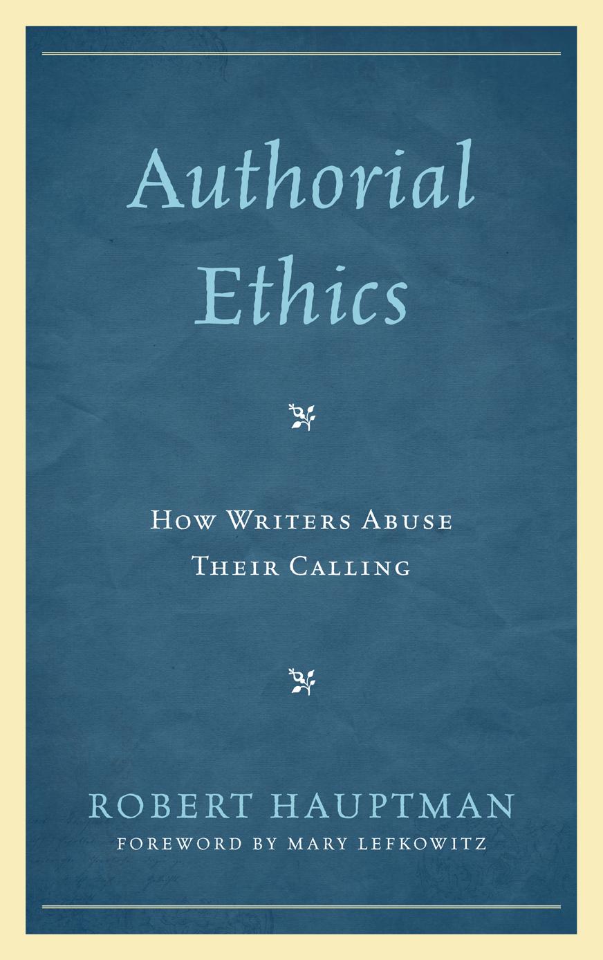 Authorial Ethics