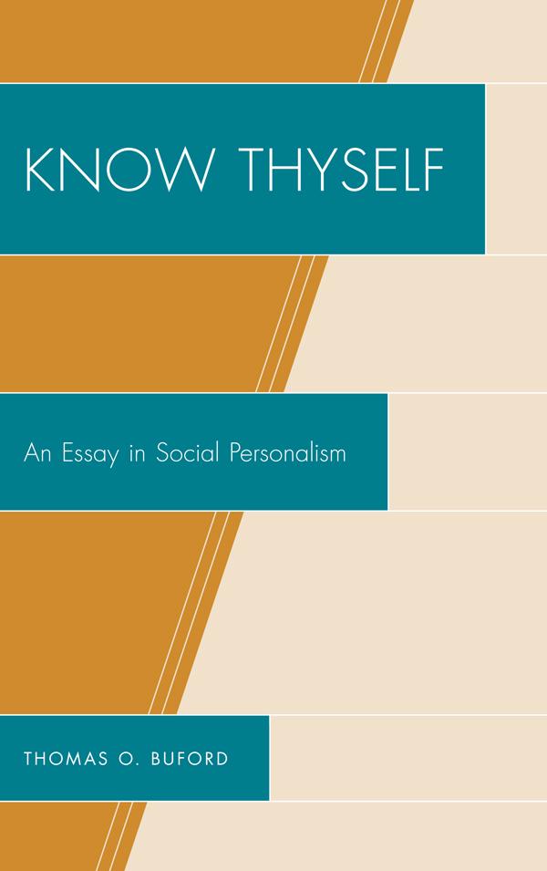 Know Thyself by Thomas O. Buford