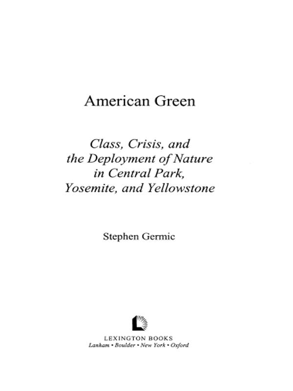 American Green by Stephen A. Germic