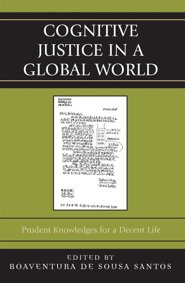 Cognitive Justice in a Global World by Boaventura de Sousa Santos