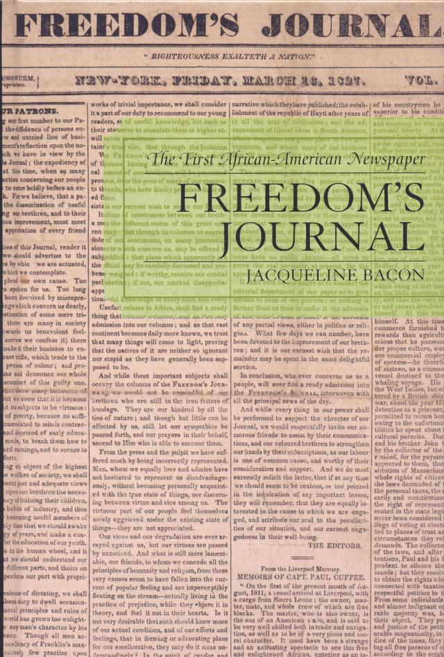 Freedom's Journal by Jacqueline Bacon
