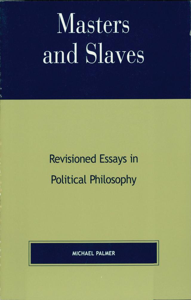 Masters and Slaves by Michael Palmer
