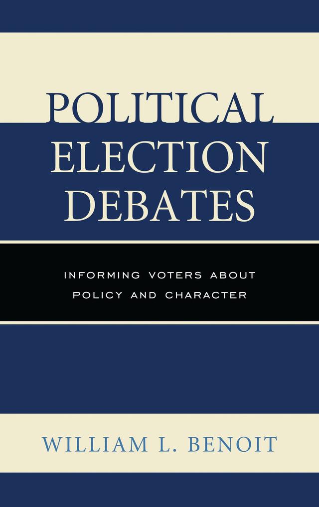 Political Election Debates by William  L. Benoit