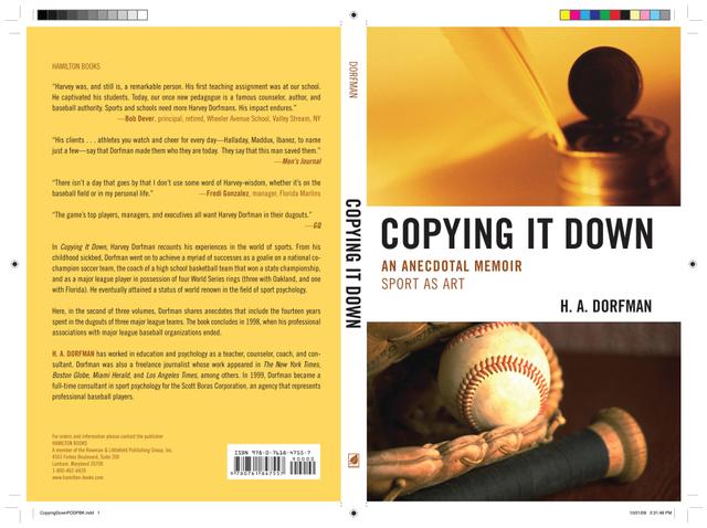 Copying It Down by H.A. Dorfman