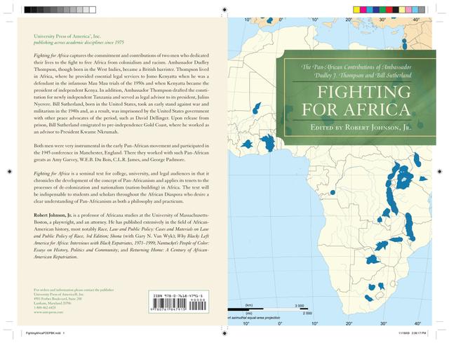 Fighting for Africa by Robert Johnson Jr.