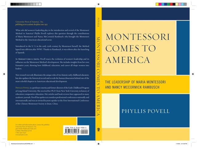 Montessori Comes to America by 