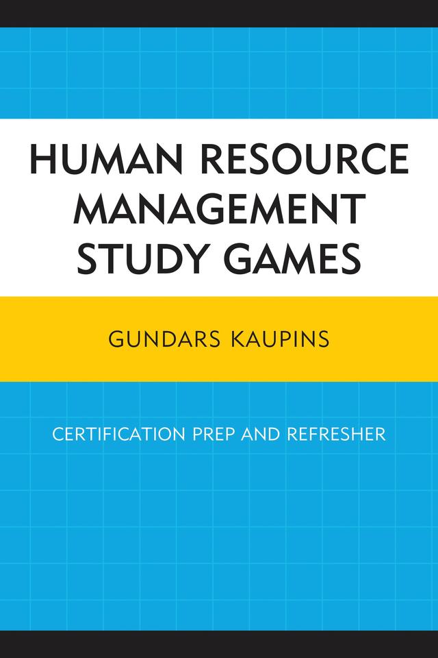 Human Resource Management Study Games by 