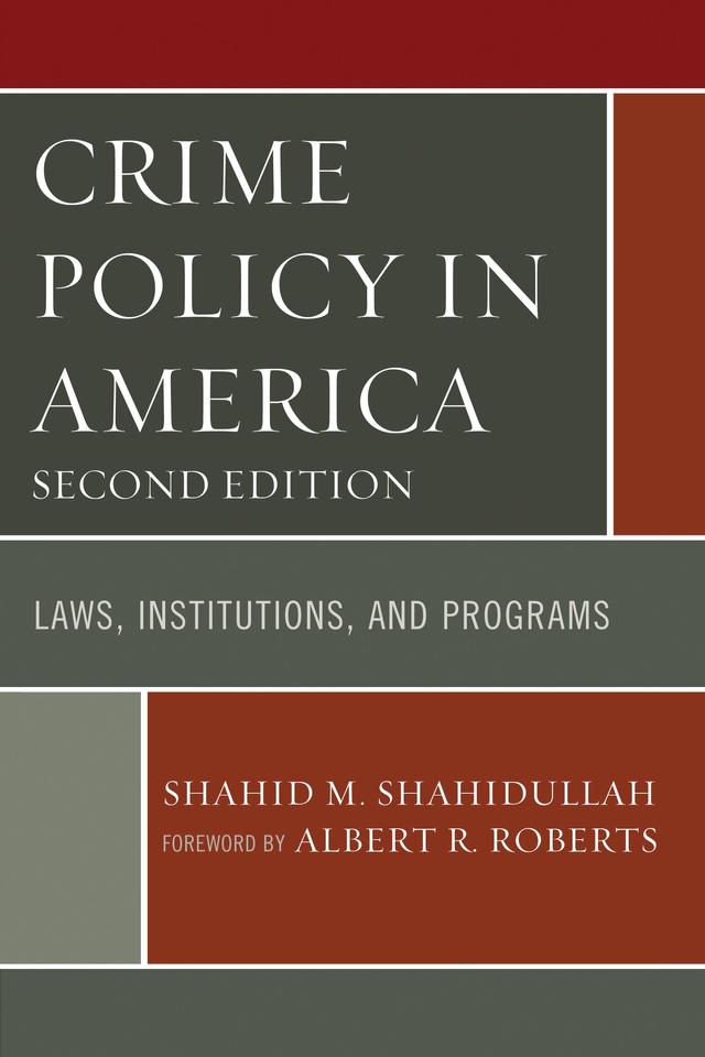 Crime Policy in America by 