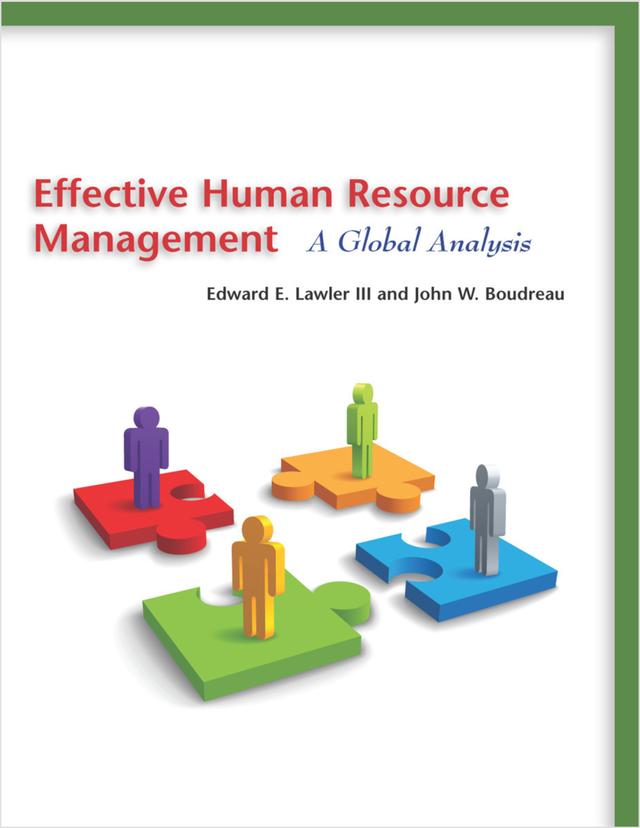 Effective Human Resource Management by Edward Lawler