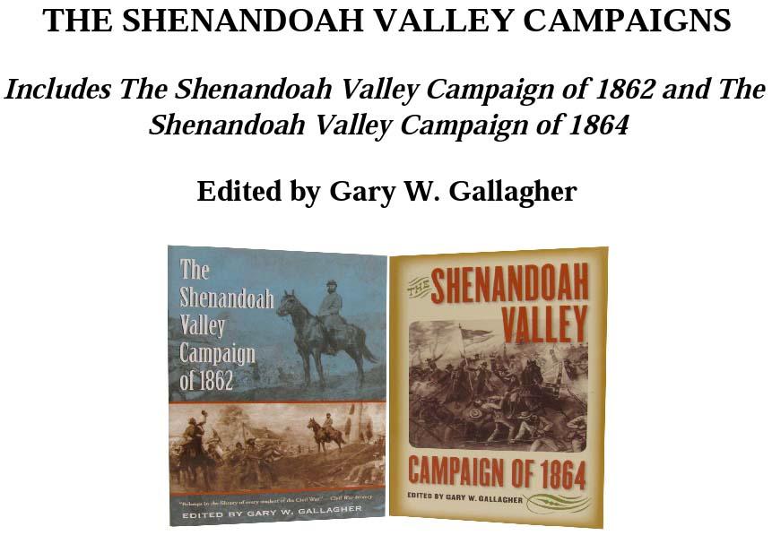 The Shenandoah Valley Campaigns, Omnibus E-book