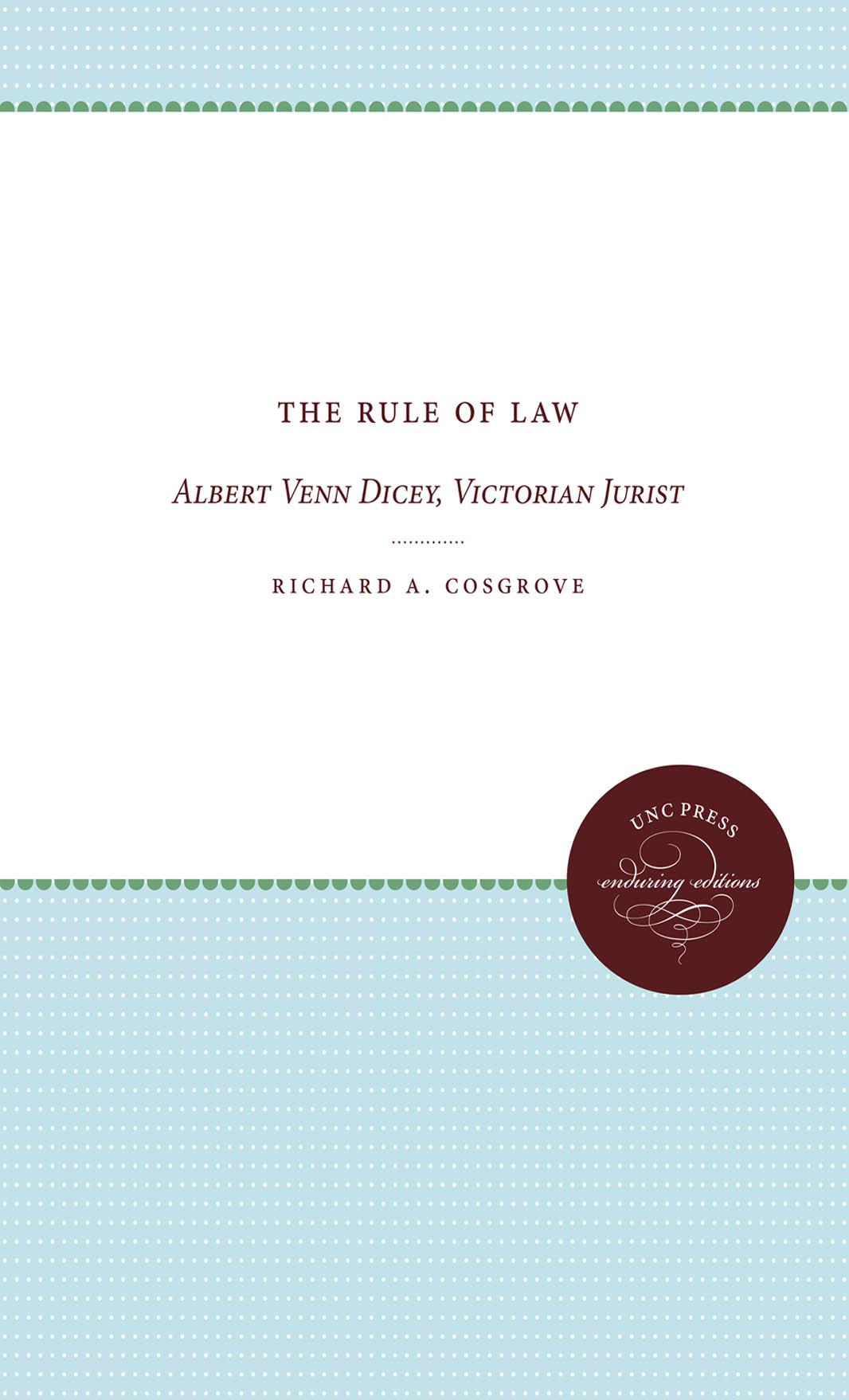 The Rule of Law
