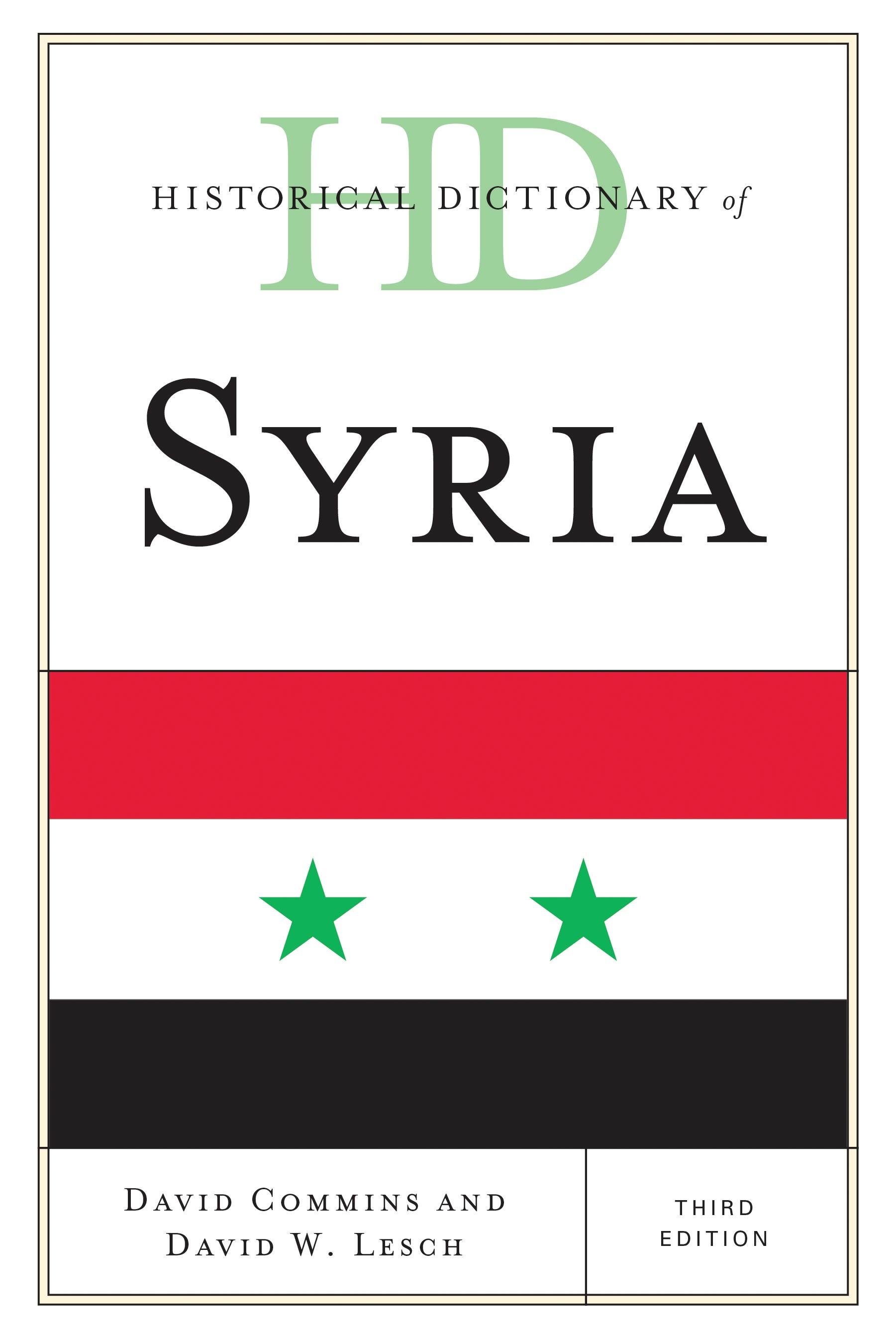 Historical Dictionary of Syria
