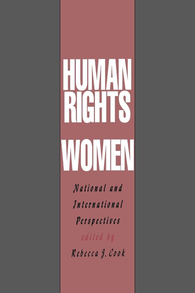 Human Rights of Women by Rebecca J. Cook