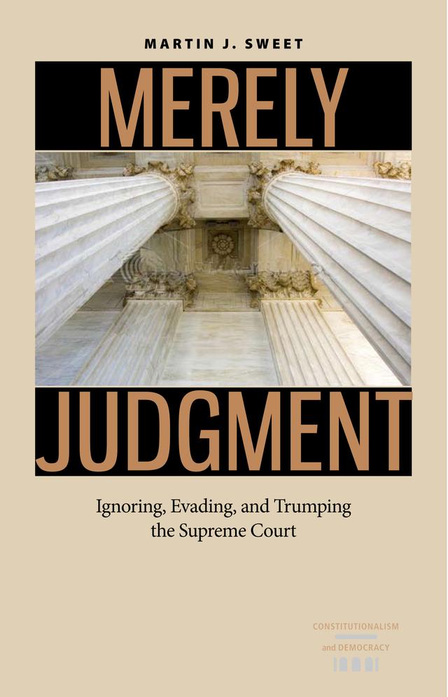 Merely Judgment by Martin J. Sweet