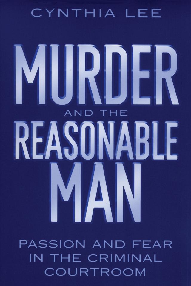 Murder and the Reasonable Man by Cynthia Lee