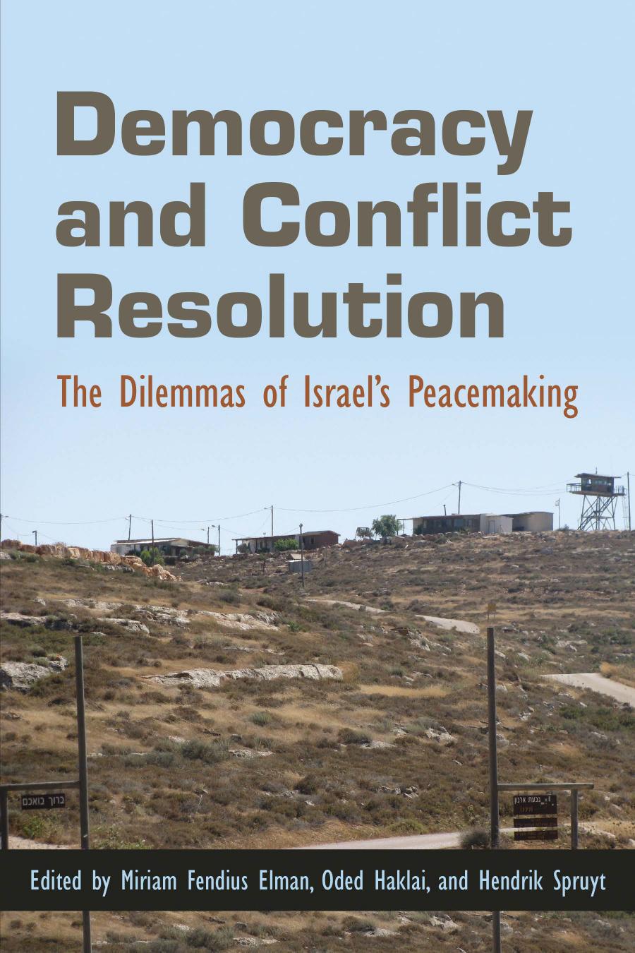 Democracy and Conflict Resolution