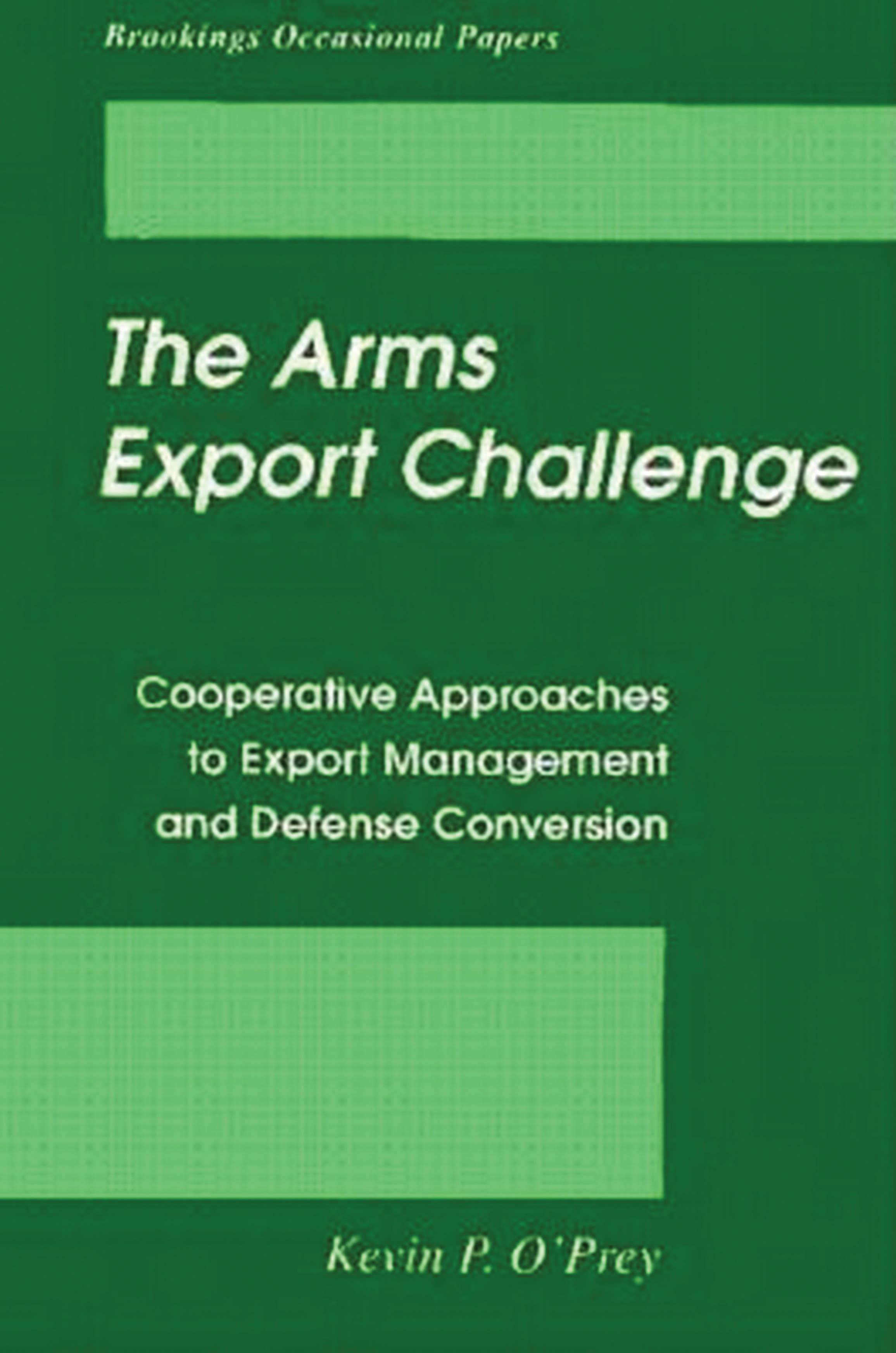 The Arms Export Challenge