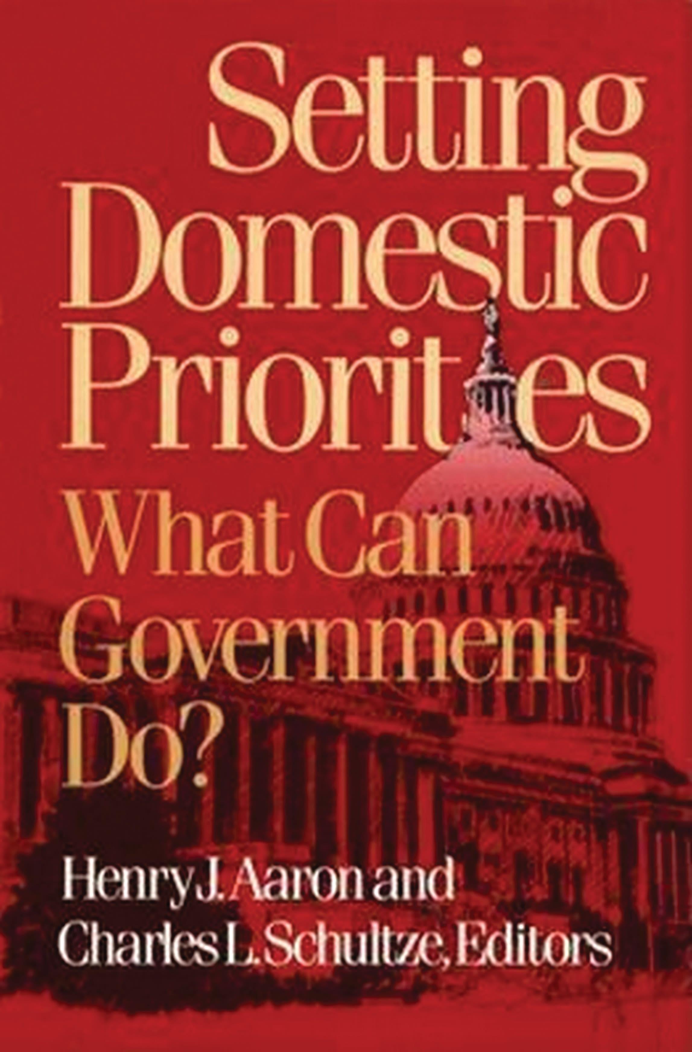 Setting Domestic Priorities