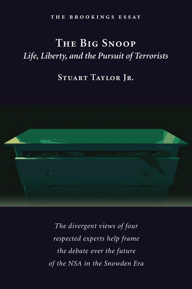 The Big Snoop by Stuart Taylor, Jr.