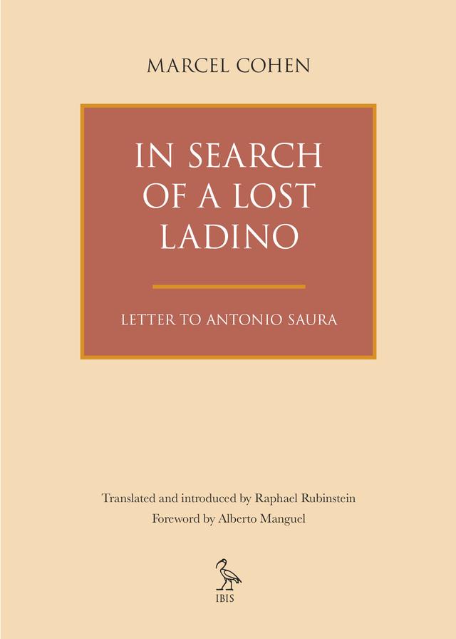 In Search of a Lost Ladino by Alberto Manguel, Marcel Cohen, Raphael Rubinstein