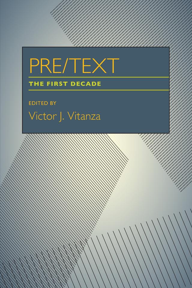 PRE/TEXT by Victor J. Vitanza