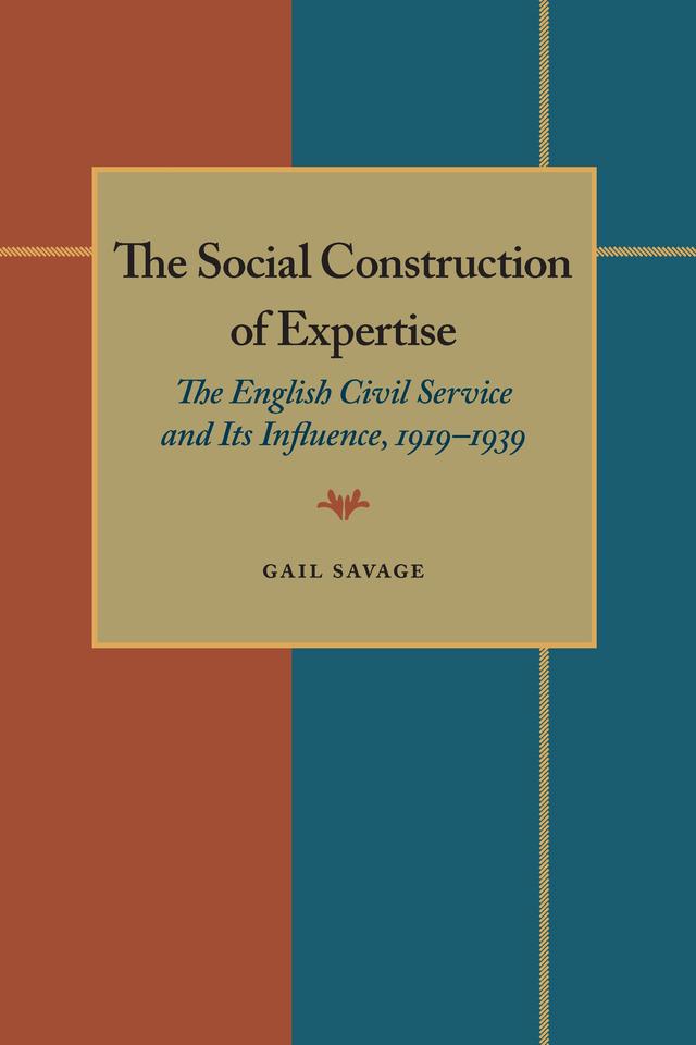 The Social Construction of Expertise by Gail Savage