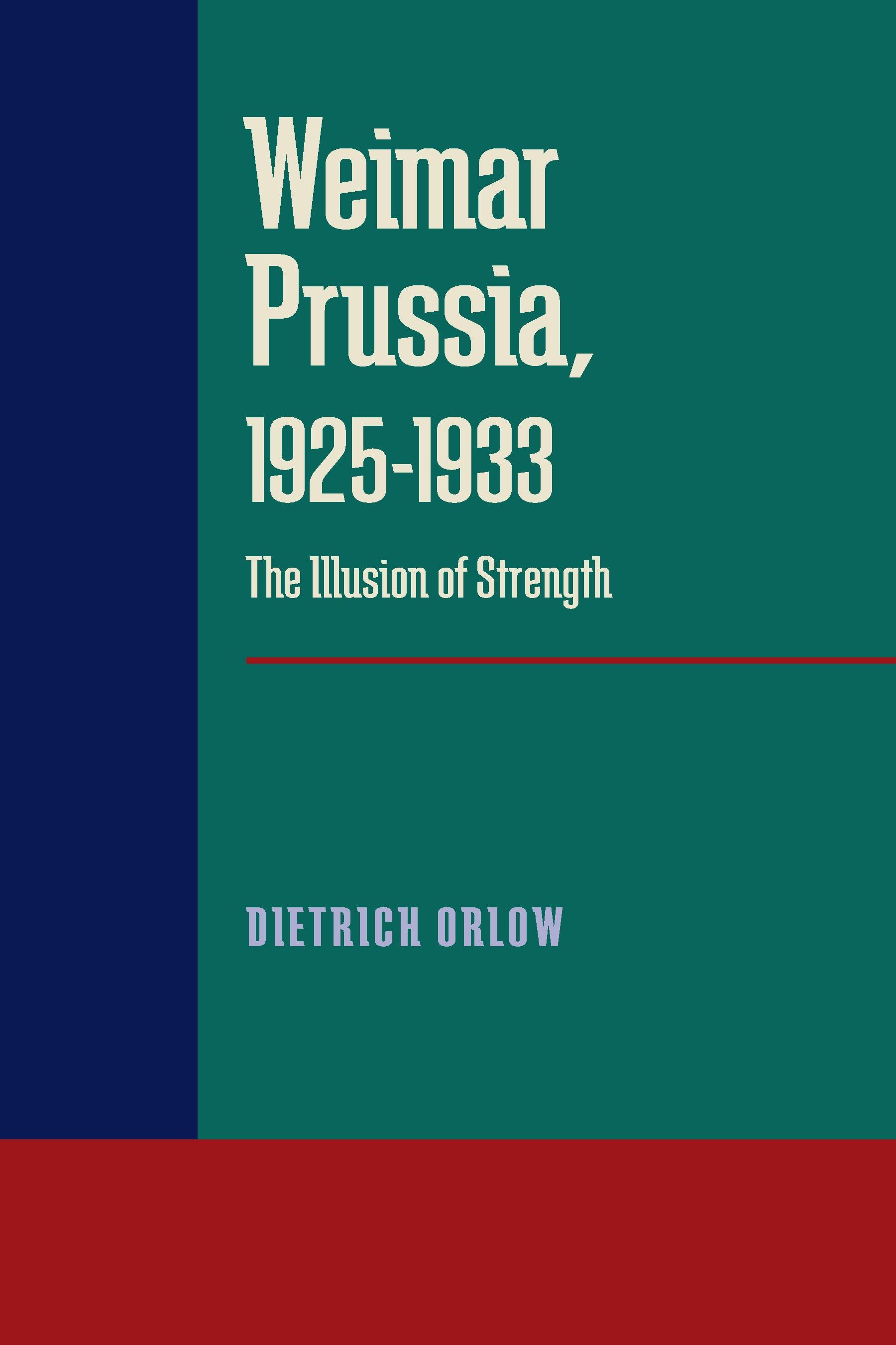 Weimar Prussia, 1925–1933