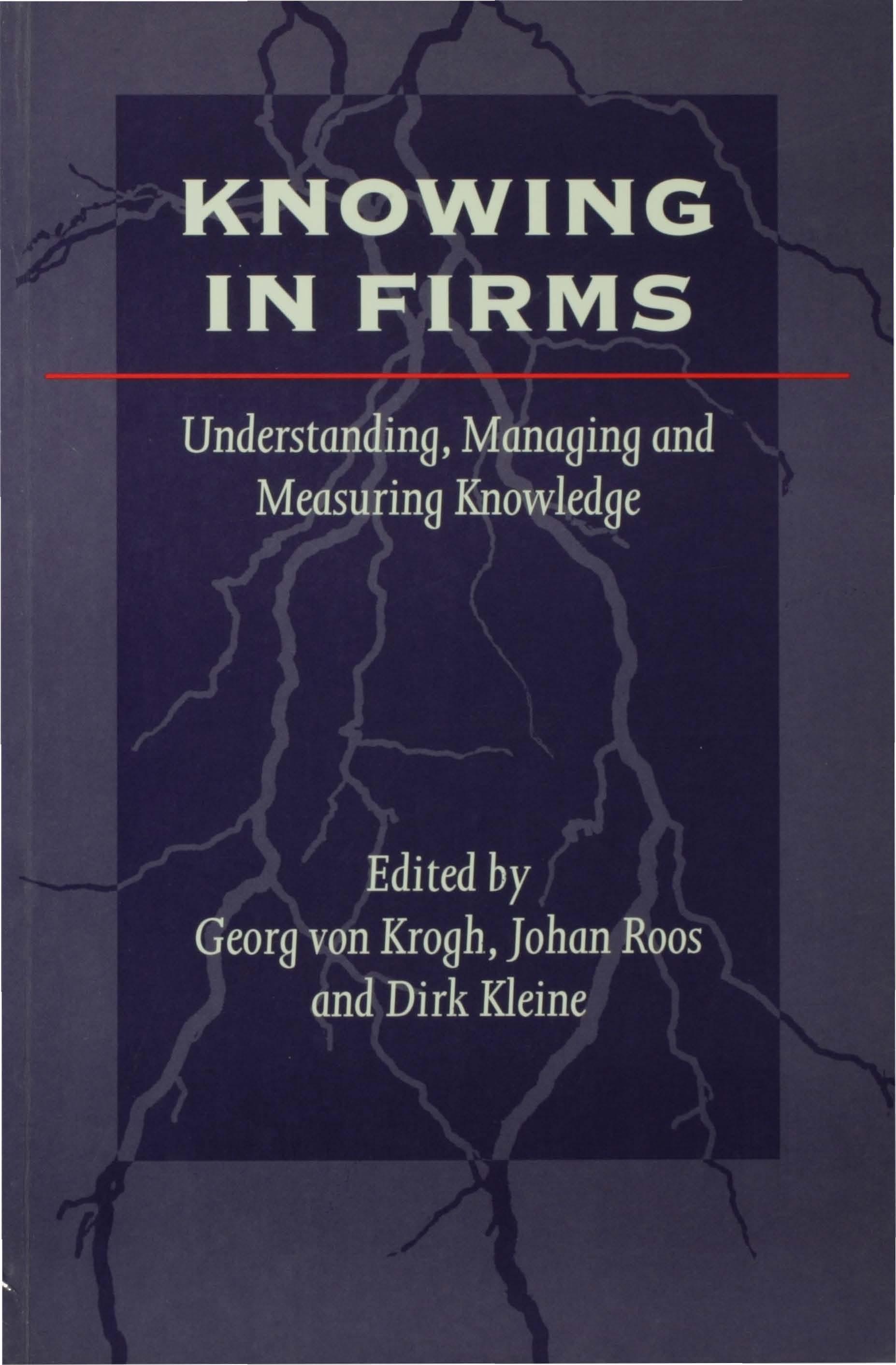 Knowing in Firms