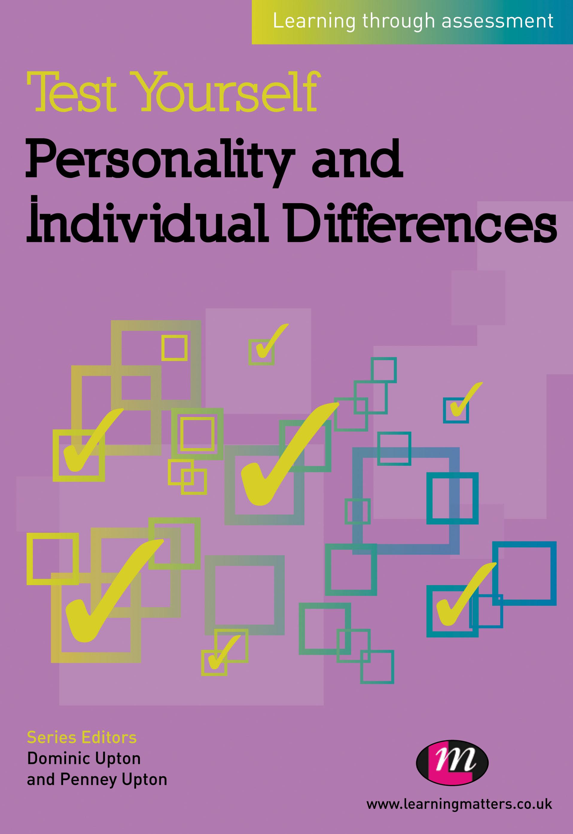 Test Yourself: Personality and Individual Differences