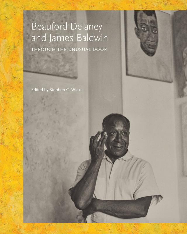 Beauford Delaney and James Baldwin by Stephen C. Wicks