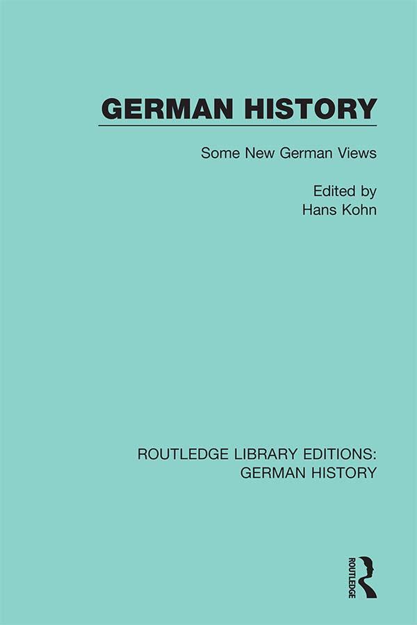 German History by Hans Kohn