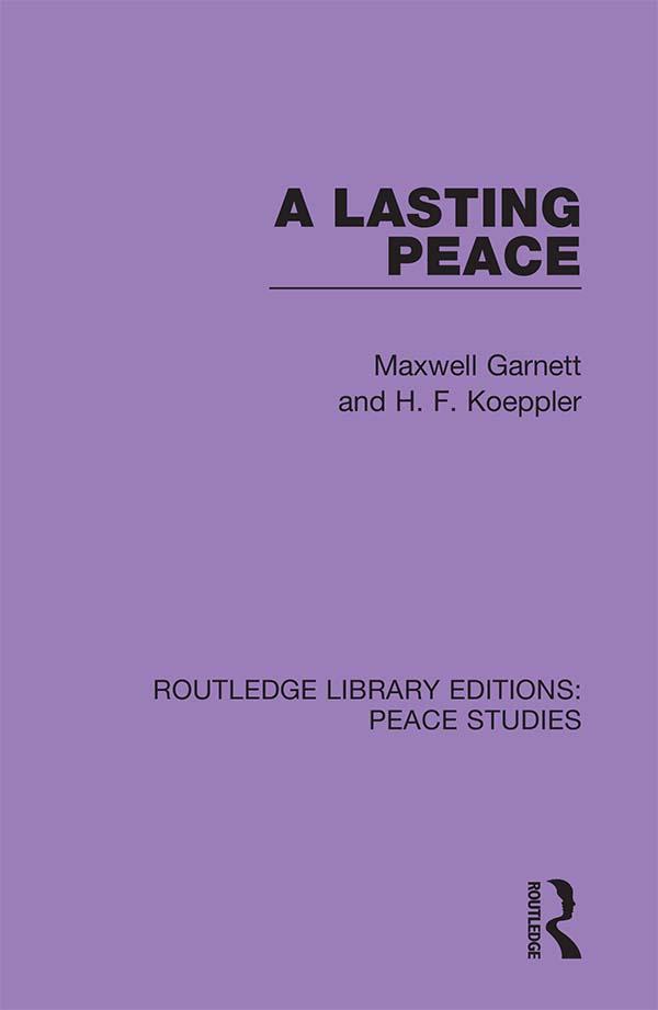 A Lasting Peace