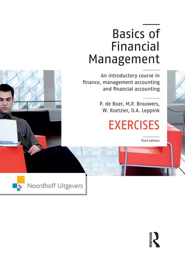 The Basics of Financial Management by Peter de Boer, Rien Brouwers, Wim Koetzier