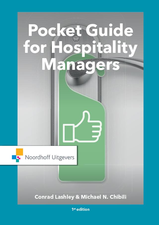 Pocket Guide for Hospitality Managers by Conrad Lashley, Michael N. Chibili