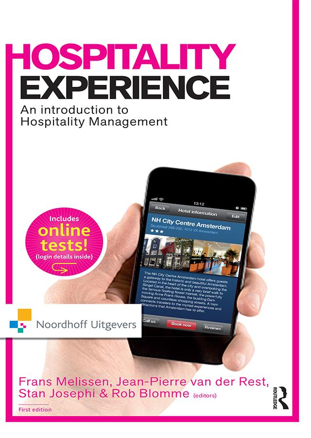 Hospitality Experience by Frans Melissen, Jean-Pièrre van der Rest, Rob Blomme, Stan Josephi