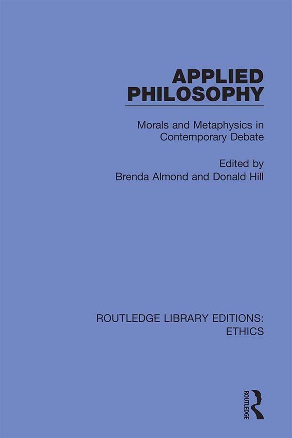 Applied Philosophy by Brenda Almond, Donald Hill