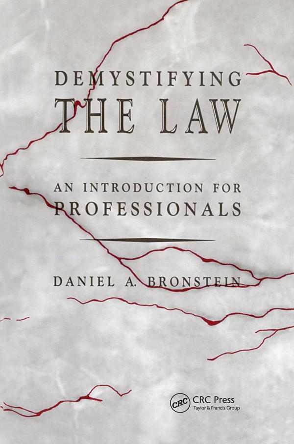 Demystifying the Law by Daniel A. Bronstein