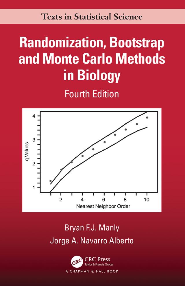 Randomization, Bootstrap and Monte Carlo Methods in Biology by Bryan F.J. Manly, Jorge A. Navarro Alberto