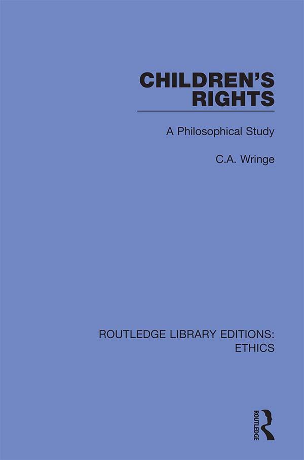 Children's Rights by C. A. Wringe